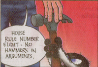 Get Fuzzy Cartoon - House Rule #8