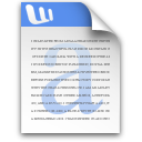 MS Word version of CV