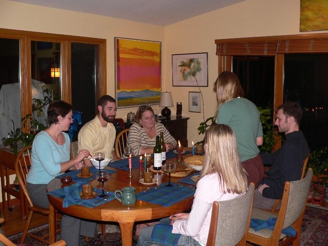 . . .the pies.  And, Jenny, Matthew and Tam, Binky, Kat and Christopher.