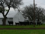 A barn.