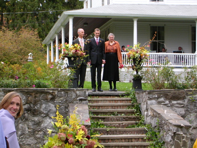 Christopher and Jenny's wedding.